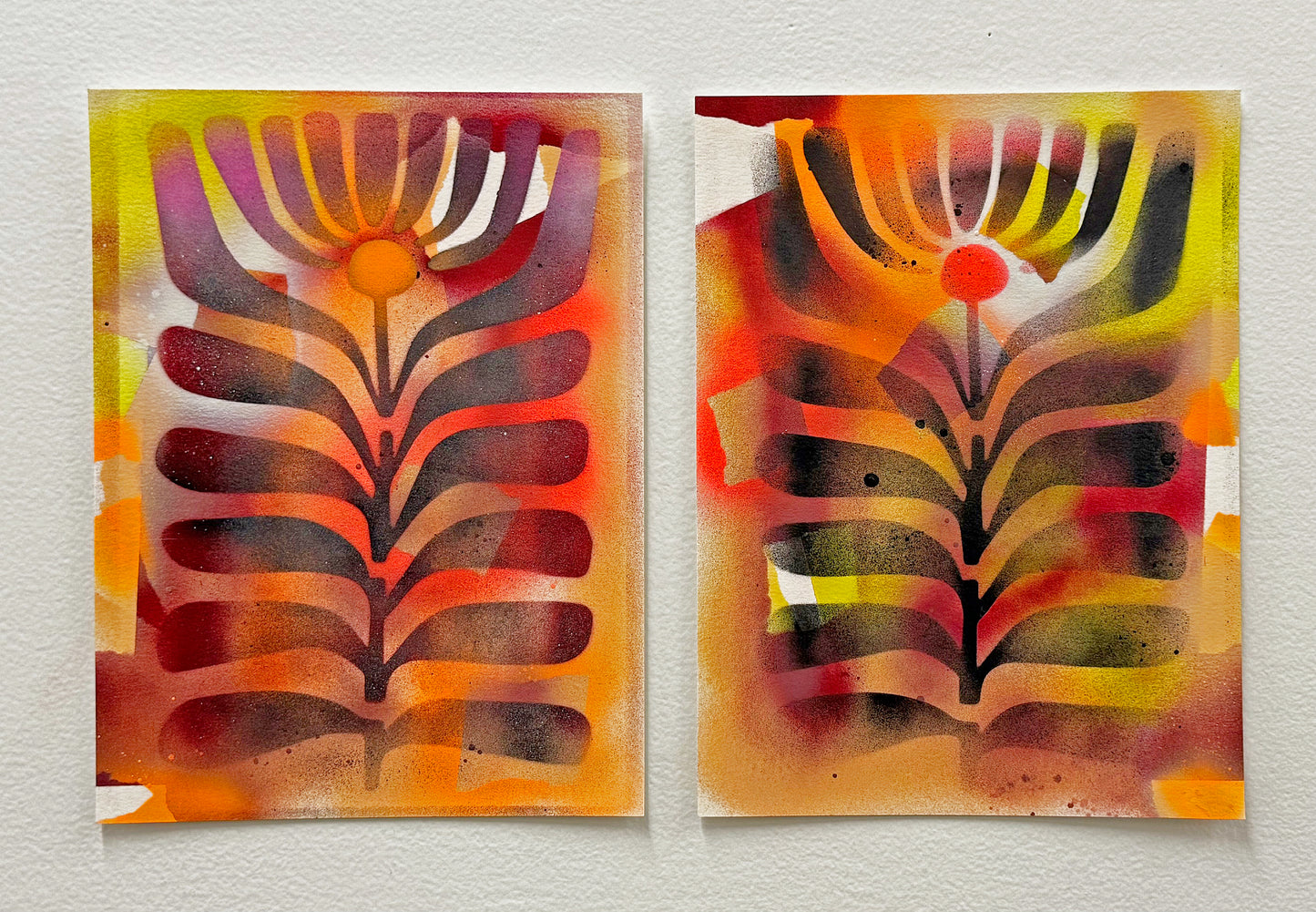 Arizona Flowers Set of 2