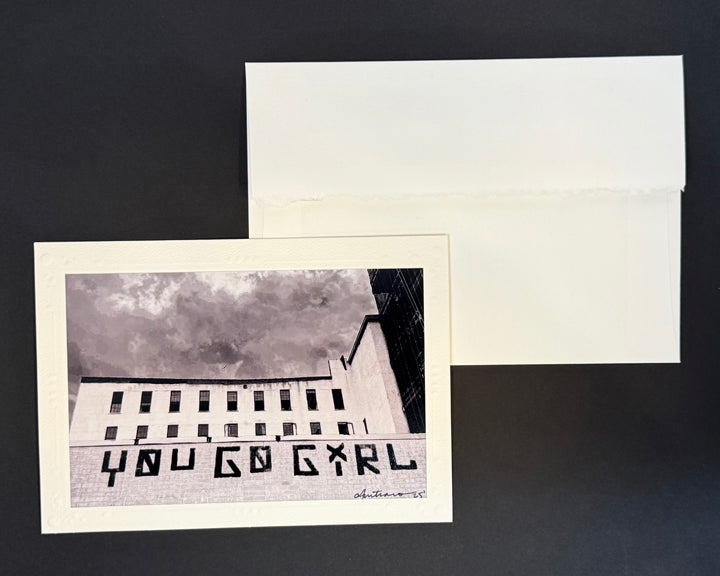 You Go Girl, B&W D.U.M.B.O, NYC