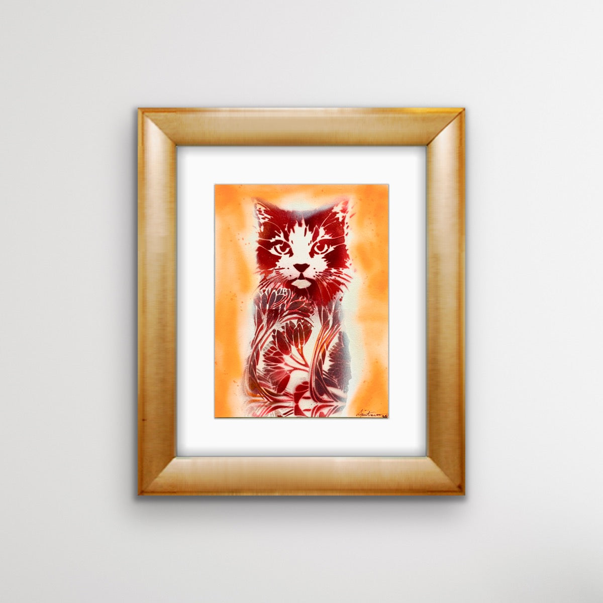 Flowerful Kitty