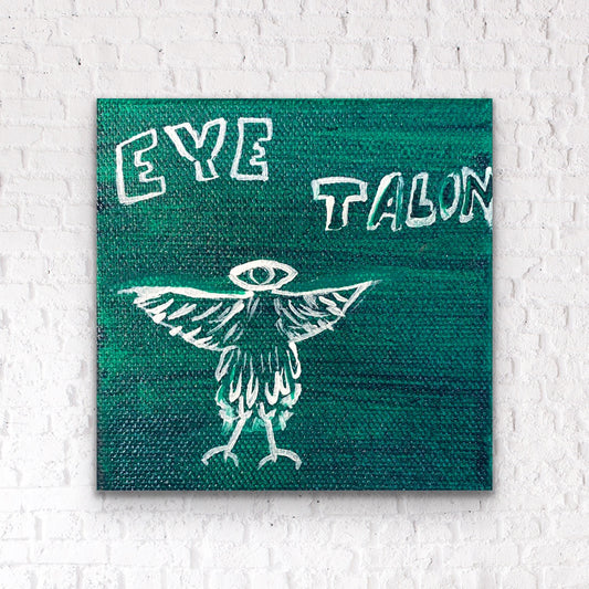 Green Eye Talon on Canvas