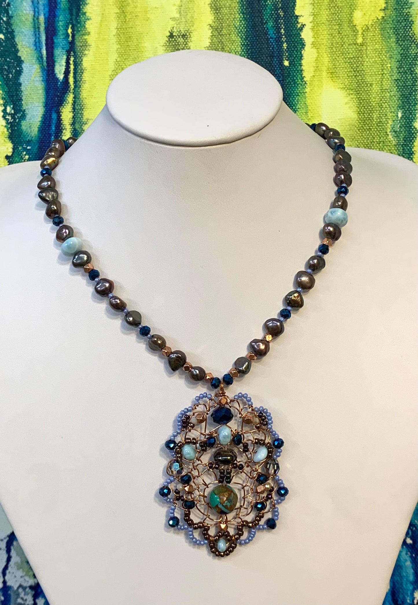 Tuscan Sky Necklace