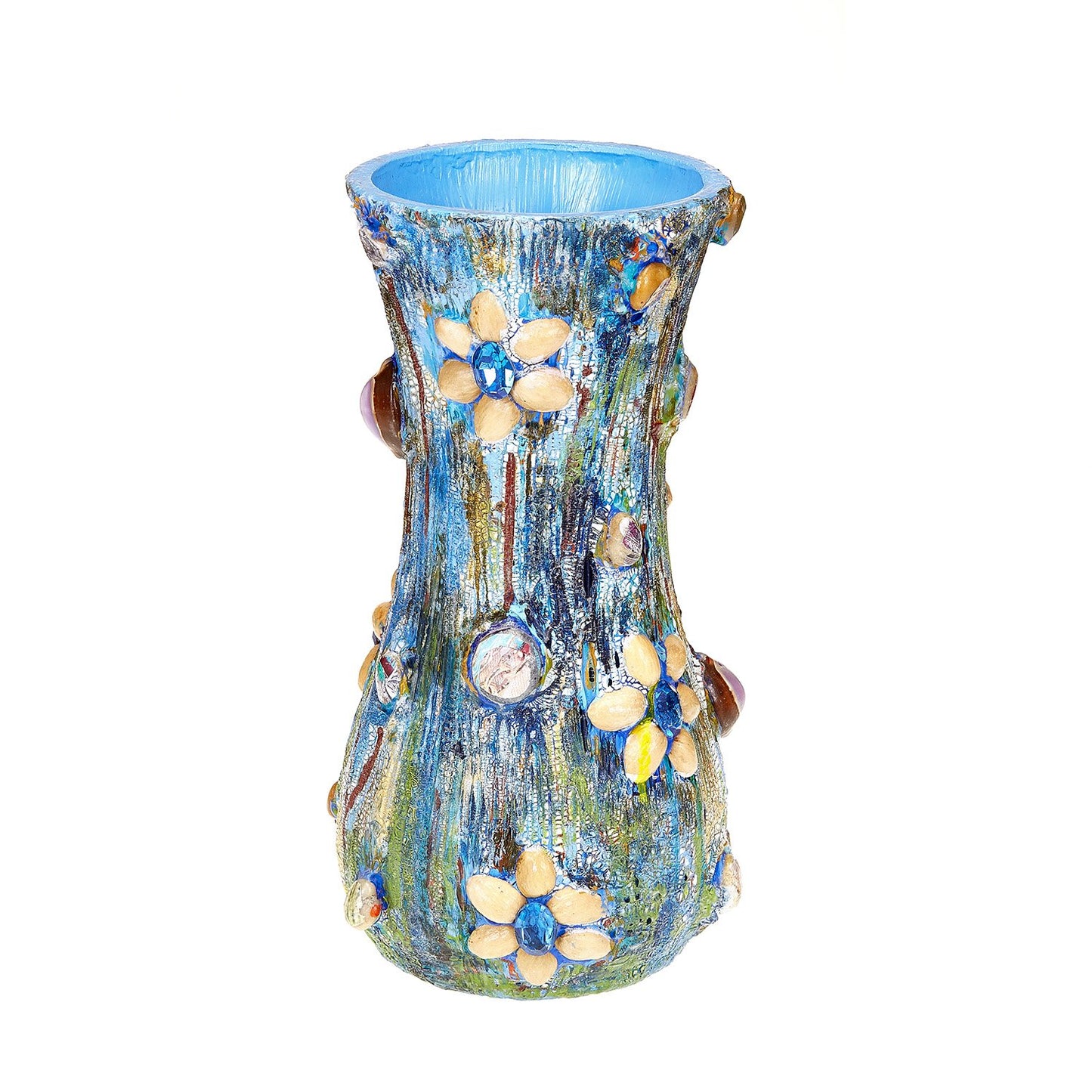 Pistachio Crackle Vase