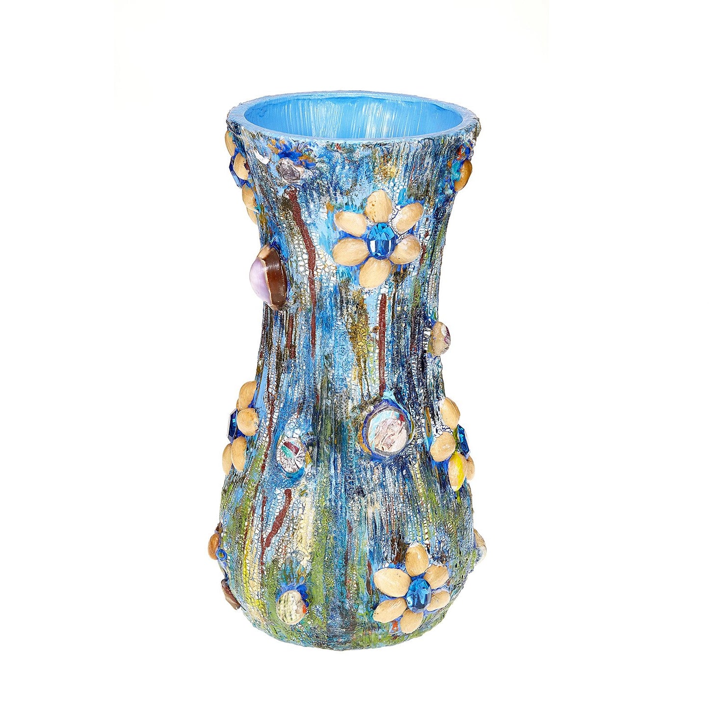 Pistachio Crackle Vase